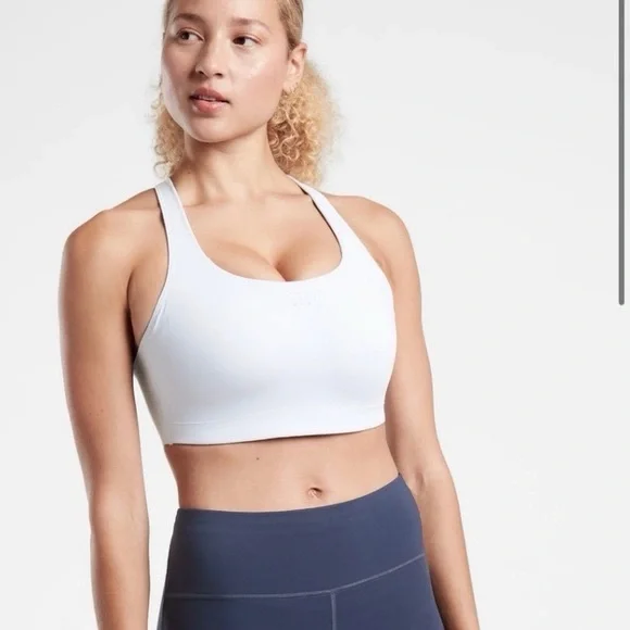 Athleta Light Blue Sports Bra - NWOT - Picture 1 of 6